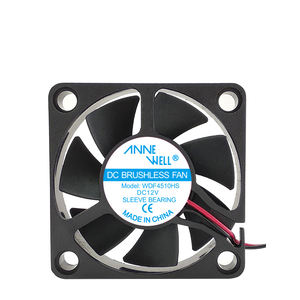 Ventilateurs de refroidissement axiaux centrifuges miniatures OEM/ODM <span class=keywords><strong>silencieux</strong></span> 5 volts CC 5010 avec roulements à billes, certifiés CE RoHs, pour ordinateur <span class=keywords><strong>portable</strong></span> - Product Image 1