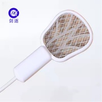 JZ 3-in-1 USB Type draagbare muggenlamp met nachtlampje en vliegenmepper ABS Hoge spanning natte insectenverdelger Klein en veilig