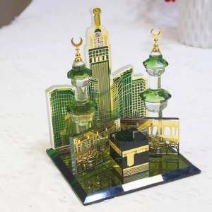 Recuerdo de Cristal del Templo de la Kaaba del Rey Saud, Duradero y Reutilizable para Uso en Interiores - Product Image 1
