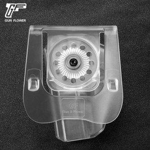 Niveau Ii Owb Frosted Clear Met Duidelijke Riem Peddel Polymeer Tactische Holster - Product Image 6