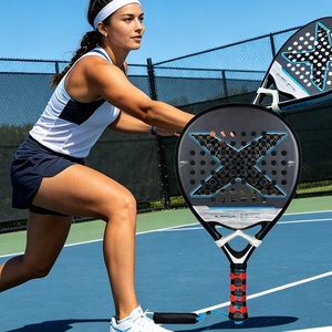 Racchetta da Padel 12k Professionale Intermedia in Fibra di Carbonio 12k - Product Image 1