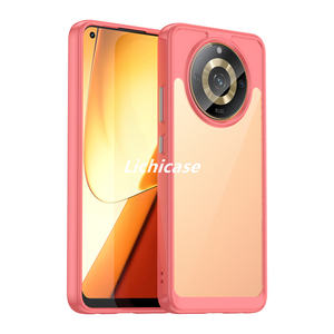 Lichicase utilisations multiples étui de protection Slim Fit pour Realme 11 Texture brossée couverture mobile - Product Image 4