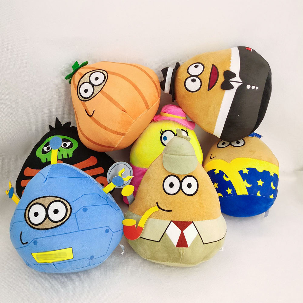 Wholesale Plush Dolls Pou My Pet Alien Game Pou Plush Toy Children's Gift  Stuffed Toys