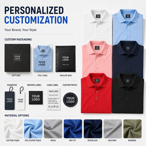 Camiseta Deportiva Personalizada con Logotipo para Hombre, 200GSM, Poliéster de Alta Elasticidad 40S, Secado Rápido, Transpirable, Uniforme de Golf Sólido para Equipo - Product Image 5