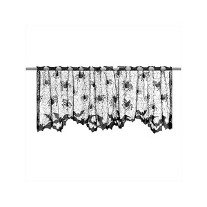 Halloween Spider Web Party Decoration Bat Lampshade <b>Round</b> Tablecloth Five Pointed Star <b>Table</b> <b>Runner</b> Fireplace Towel - Product Image 4