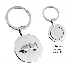 Porte-clés personnalisé avec logo, décoration chaussure de football, cible publicitaire, en PVC souple et métal, modèle de porte-clés en PVC - Product Image 1