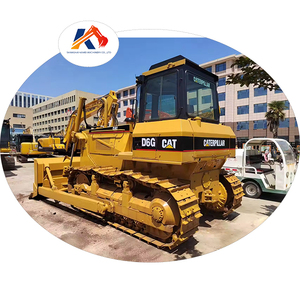 Bulldozer Usado Original de Japón con Motor de 140HP Caterpillar D6G2 D6G, Capacidad de Aplicación de Aserrín de 5 Metros Cúbicos para Construcción - Product Image 1