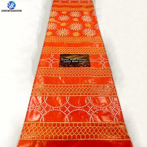 <span class=keywords><strong>Bazin</strong></span> Riche 100 % Coton Imprimé, Tissu Jacquard Africain Original Nigérian pour Mariage, Matériau de Mariage <span class=keywords><strong>Mali</strong></span> - Product Image 2