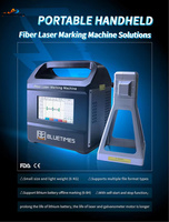 Machines de marquage laser à fibre portables de type manuel 20W 30W 50W, équipement de gravure laser pour diverses industries