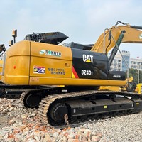 Prix de gros usine, excavatrice sur chenilles CAT 324D d'occasion en excellent état et très performante à vendre