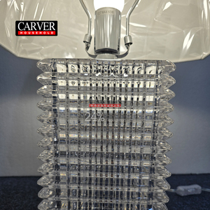 Lámpara de mesa de cristal francés de alta calidad, hecha a mano, de cristal para dormitorio, decoración de cristal, luz estilo Baccarat. - Product Image 4