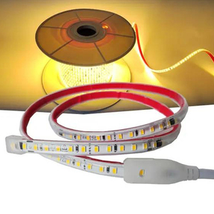 Giáng sinh đèn 110V tira <span class=keywords><strong>LED</strong></span> linh hoạt SMD 2835 <span class=keywords><strong>LED</strong></span> <span class=keywords><strong>Strip</strong></span> ánh sáng với kết nối nhanh chóng 120LED 8 mét không có trình điều khiển không thấm nước <span class=keywords><strong>LED</strong></span> <span class=keywords><strong>Strip</strong></span> - Product Image 6