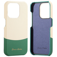 Coque de téléphone en cuir Nappa Offre Spéciale peinture bord artisanat couverture de téléphone portable pour iPhone 15 Pro Max étui de téléphone portable