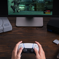 Récepteur rétro 8Bitdo pour manettes PS1 / PS2 / PC / Xbox Series / Switch Pro / PS5 / PS4, adaptateur sans fil pour joystick