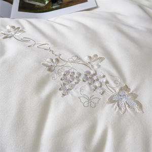 Edredón de Fibra de Seda Duoximeimiankang, 203x229cm XL229x230cm, Esponjoso, para Uso en Hoteles, Cuatro Estaciones, Bordado - Product Image 4