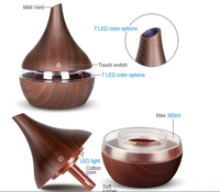 Diffuseur d'arôme pour huiles essentielles, diffuseur d'aromathérapie ultrasonique avec vaporisateur de chambre à coucher