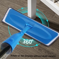 Prix spécial, poignée confortable, outil de nettoyage des sols, vadrouille rotative à 360 degrés