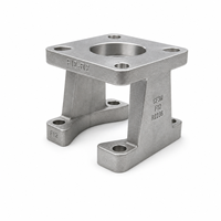 Support en acier inoxydable 304 316 316L, procédé de sol de silice, moulage de précision, surface polie, résistant à la corrosion, personnalisé OEM