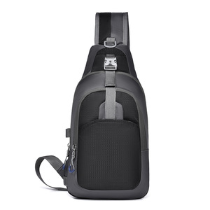 Bolso Bandolera de Poliéster para Hombre, Moderno, Impermeable, Casual, de Viaje, Portátil, Simple, con Cierre - Product Image 1