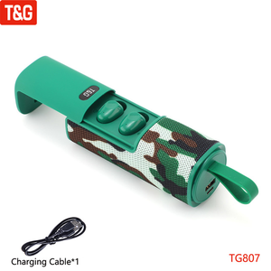 T&G TG807 NOUVEAU Haut-parleur sans fil portable BT Haut-parleurs d'extérieur Mini écouteurs intra-auriculaires Banque d'alimentation Stéréo 3D Poignée Haut-parleur - Product Image 5