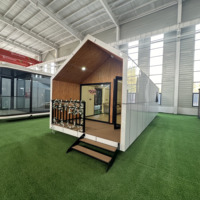 Maison Modulaire Préfabriquée Rectangulaire Moderne de Luxe Respirante pour Salon, Hôtel Capsule, Espace de Vacances