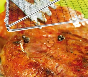 ชุดตะแ<span class=keywords><strong>ก</strong></span>รงย่างบาร์บีคิวพร้อมที่คีบทำจา<span class=keywords><strong>ก</strong></span><span class=keywords><strong>ส</strong></span>แตนเ<span class=keywords><strong>ล</strong></span>สใช้ในครัวอุป<span class=keywords><strong>ก</strong></span>รณ์ย่างบาร์บีคิว<span class=keywords><strong>ก</strong></span><span class=keywords><strong>ล</strong></span>างแจ้ง<span class=keywords><strong>เช</strong></span>ิงพาณิชย์แ<span class=keywords><strong>ล</strong></span>ะในบ้าน - Product Image 5