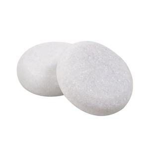 Fabrik Direkt versorgung SPA Weißer Marmor Kalter Stein Energie Stein <span class=keywords><strong>Massage</strong></span> Stein Custom - Product Image 5