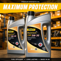 Huile moteur entièrement synthétique LUBEMAXX CXP 5W-30, économique en carburant, ACEA A3/B4 API SN/CF 4L