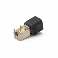 Conector Macho HSD de Alta Velocidad de 4 Pines, Código A, Montaje en PCB con Orificio Pasante para Radio Automotriz