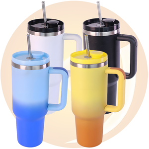 Vasos/Tazas de Acero Inoxidable con Tapa Magnética <span class=keywords><strong>Jj</strong></span>*, Pajitas Retráctiles Automáticas, Enfriador de Hielo de 20oz-40oz, Botella para Auto*<span class=keywords><strong>dj</strong></span>, Vasos Térmicos - Product Image 5