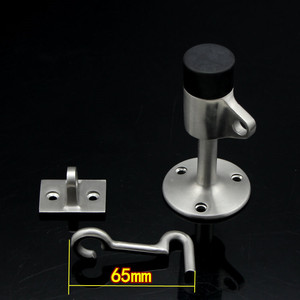 Butée de porte en acier inoxydable 304, type champignon, à fixation au sol, dispositif anti-collision durable pour porte en verre - Product Image 4