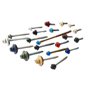 Vis de <span class=keywords><strong>toiture</strong></span> en acier inoxydable zingué anti-fuite avec rondelle EPDM, autotaraudeuses, pour fixation de toitures métalliques et <span class=keywords><strong>réparation</strong></span> de toitures - Product Image 3