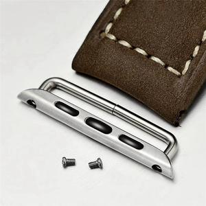 Enjoy Pretty Screws Designs Adaptadores de banda para Apple I Watch Series 7/6/5 /4/3/2/1 Conector Accesorios de acero inoxidable - Product Image 5