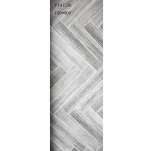 Gạch Gốm Sứ Foshan Fatong 150X900Mm Tầng Màu Tối Kết Cấu Gỗ In Kỹ Thuật Số Plank Look - Product Image 5