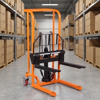 Chariot élévateur à palettes manuel hydraulique Uni-Silent pour utilisation en intérieur dans la manutention des marchandises en vente au détail FT0209