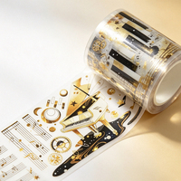 Hercter Direktvertrieb Kundenspezifisches Transparentes Washi-Tape für Geschenkanhänger-Etikettierung Bastelbedarf Lieferant OEM