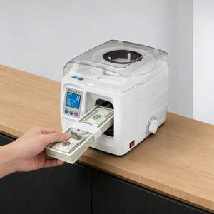 Procesador de Efectivo Bancario de Alta Eficiencia RUIFA, con Empaquetado Automático Inteligente, Pantalla LCD de <span class=keywords><strong>Estado</strong></span>, Accionamiento Mecánico, 220V, Alta Seguridad, Portátil - Product Image 2