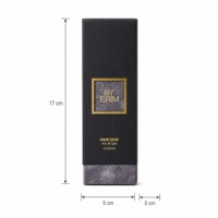 Boîte d'emballage personnalisée de luxe pour crème pour le visage parfumée, estampage à chaud or, protection antichoc, insert pour flacons en verre, noir mat