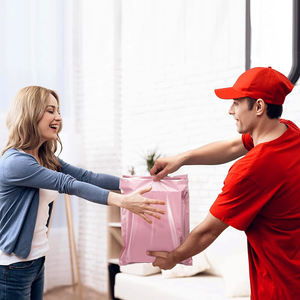 Sobres de Envío Impermeables y Resistentes a Desgarros con Logotipo Personalizado, 50x70cm, 100 Unidades, Bolsas de Embalaje Autoadhesivas Azules para Ropa de Gran Tamaño - Product Image 5