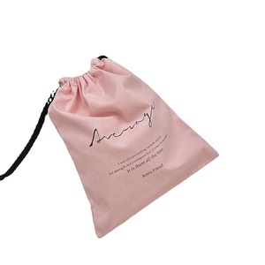 Pochette de rangement pour bijoux en toile de coton de haute qualité, écologique, recyclable, avec logo personnalisé imprimé, sac cadeau de luxe à cordon, anti-poussière, pour bougies - Product Image 1