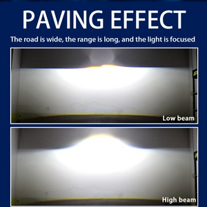 SANVI SV01 Super Bright 3-Inch Bi LED Lens High Low Beam Car Light Headlights 48-58W Cheap 58W Super Bright LED Headlight - Product Image 4