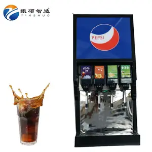 Ticari kola makinesi soğuk içecek makinesi cola spcola şurubu KFC soğuk içecek self servis gazlı içecek makinesi