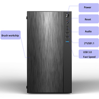 Boîtier et Tour d'Ordinateur Micro ATX/ITX pour Carte Mère, Petit Boîtier PC