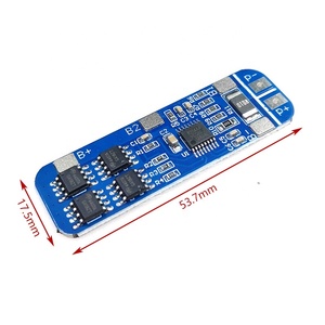 Placa Cargadora de Baterías de Litio 3S 10A 12V 18650, Módulo de Protección <span class=keywords><strong>BMS</strong></span> HX-3S-01 para Carga de Baterías de Iones de Litio 18650, <span class=keywords><strong>11.1</strong></span> <span class=keywords><strong>V</strong></span> 12.6 <span class=keywords><strong>V</strong></span> - Product Image 4