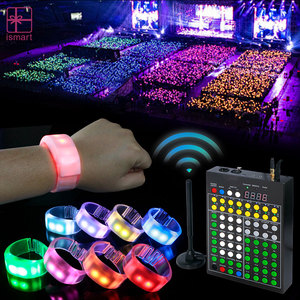 Đảng ủng hộ RFID Vòng đeo tay âm nhạc điều khiển nhịp điệu dẫn vòng đeo tay điều khiển từ xa dẫn dây đeo cổ tay với 4 đèn LED - Product Image 1