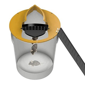 Trampa para Ratones Humana, Reutilizable, de Plástico, con Tapa Abatible, para Cocina, Jardín, Interiores y Exteriores - Product Image 3