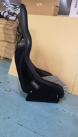 Sièges baquet de course universels RECARO SR3 en suède bleu, avec rails à double verrouillage, pour usage automobile – Vente chaude