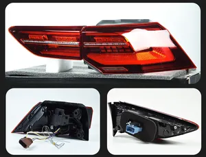 Luz Trasera LED para Golf 8 2021 2022 2023, Conjunto de Luz Trasera con Luz Diurna y Frenado Dinámico, Piezas de Mejora - Product Image 4