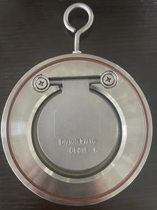 Vanne de retenue à <span class=keywords><strong>clapet</strong></span> simple en acier inoxydable VEYRON GB ANSI, manuelle, à eau, sans choc - Product Image 5