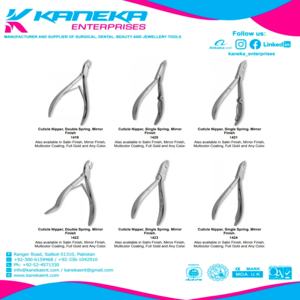 Professional High Grade Stainless Steel <b>Cuticle</b> <b>Nipper</b> Wholesale Custom logo Nghia <b>Cuticle</b> <b>Nipper</b> Single Spring sharp Blade - Product Image 5